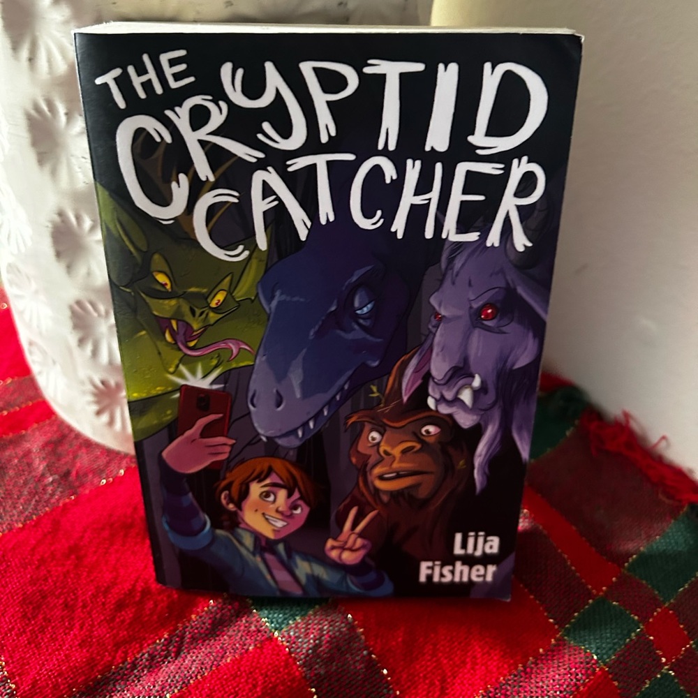 The Cryptid Catcher Book by Lija Fisher Kids Chapter Book